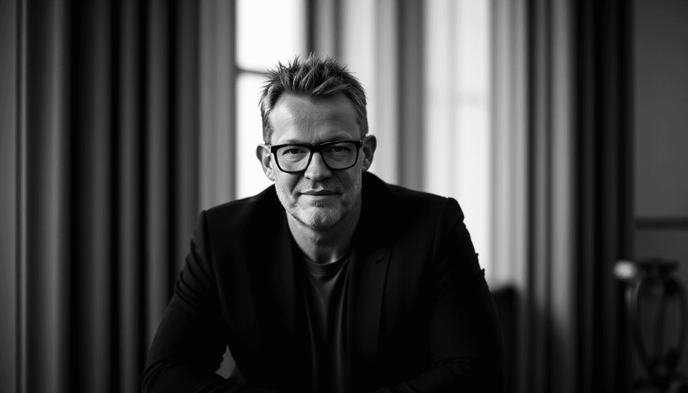 Casual Portrait – schwarzer Blazer