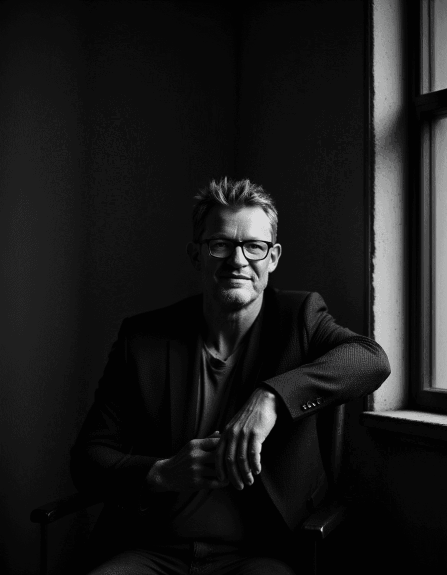 Portrait formell am Schreibtisch